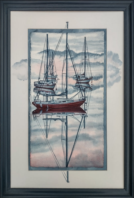 "Still Reflections" by Lori Sutphin - Watercolor