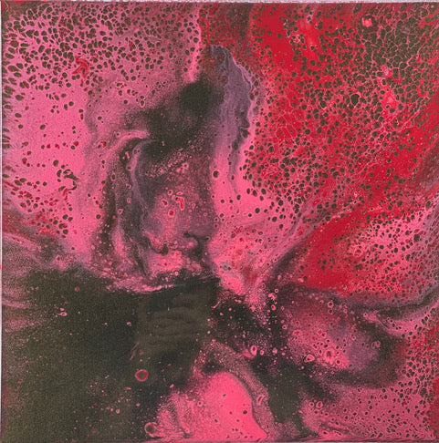 "Shock the Cliff" by Sara Thompson - Acrylic