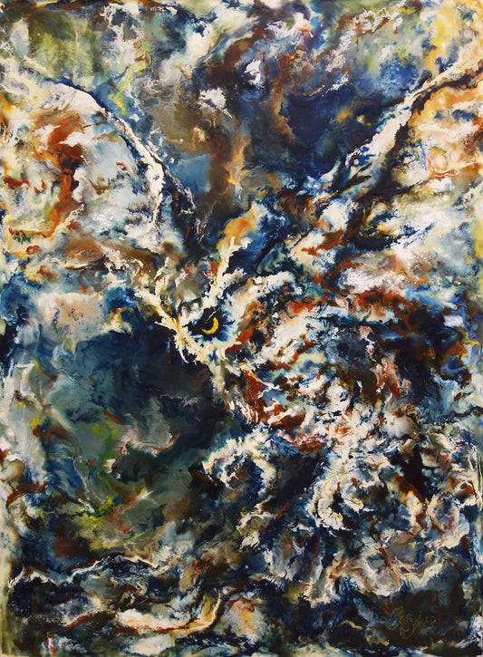 "Silent Arrival" by J K (Karen) Phillips Sewell,  Fine Art Reproduction