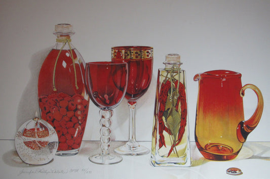 "Sometimes I See Red" by Jennifer Carpenter - Reproduction