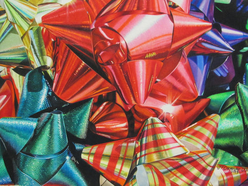 "That's A Wrap!" by Jennifer Carpenter - Colored Pencil