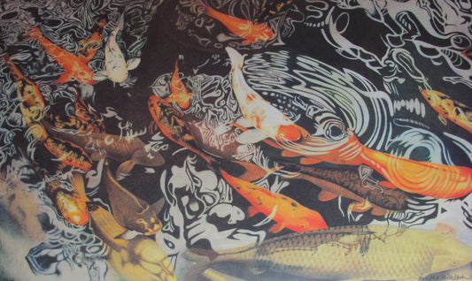 "Thirty Some Odd Fish" by Jennifer Carpenter - Reproduction