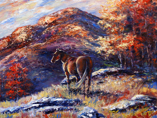 "Wild Vibes" by J K (Karen) Phillips Sewell, Fine Art Reproduction