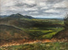 Cahas Mountain from the Blue Ridge Parkway, by Linda Edlund, original acrylic