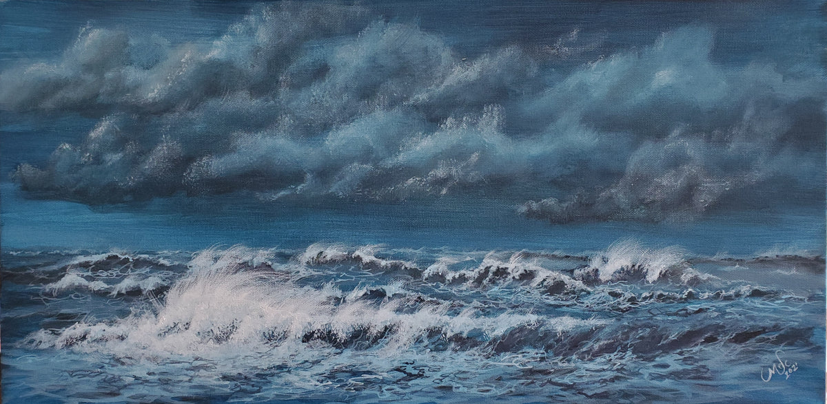 "Calling the Storm" by Selena Doolittle McColley - Acrylic
