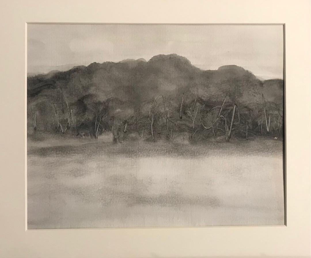 "The Bottom at Night" by David Hall - Acrylic