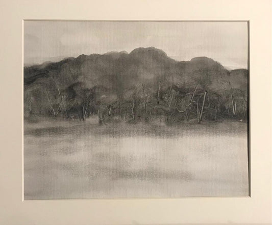 "The Bottom at Night" by David Hall - Acrylic